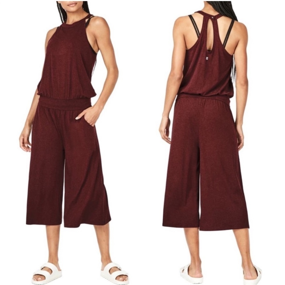 NWT Sweaty Betty Serenity Culotte Jumpsuit | Size Small
